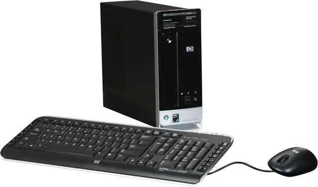 Main image of HP Desktop PC Pavilion Slimline S3700F(FQ568AA) 5000+ 3GB DDR2 320GB HDD NVIDIA GeForce 6150 SE Windows Vista Home Premium