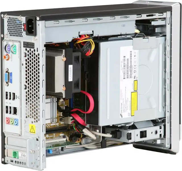 Alt view image 10 of 19 - HP Desktop PC Pavilion Slimline S3700F(FQ568AA) 5000+ 3GB DDR2 320GB HDD NVIDIA GeForce 6150 SE Windows Vista Home Premium