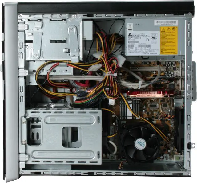 Alt view image 10 of 19 - HP Desktop PC Pavilion Elite M9550F(FQ560AA) Intel Core 2 Quad Q9300 8GB DDR2 1TB HDD ATI Radeon HD 4850 Windows Vista Home Premium 64-bit