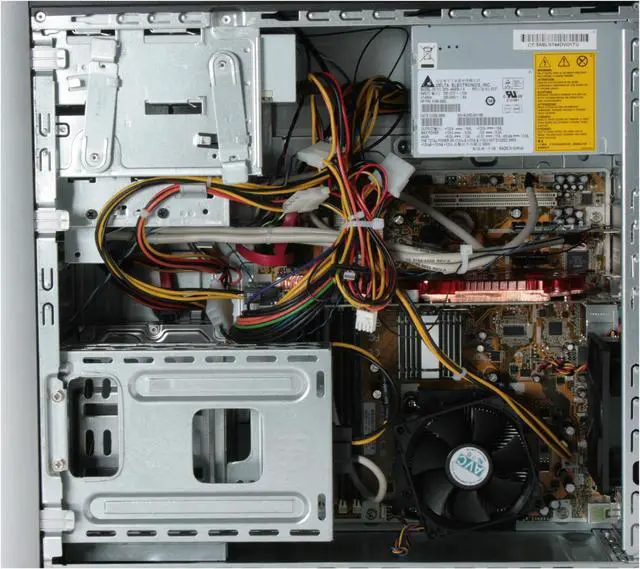 Alt view image 13 of 19 - HP Desktop PC Pavilion Elite M9550F(FQ560AA) Intel Core 2 Quad Q9300 8GB DDR2 1TB HDD ATI Radeon HD 4850 Windows Vista Home Premium 64-bit