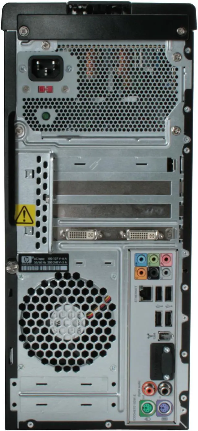 Alt view image 12 of 19 - HP Desktop PC Pavilion Elite M9550F(FQ560AA) Intel Core 2 Quad Q9300 8GB DDR2 1TB HDD ATI Radeon HD 4850 Windows Vista Home Premium 64-bit