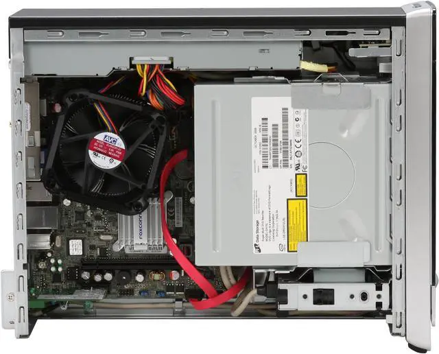 Alt view image 10 of 19 - HP Desktop PC Pavilion Slimline S3720F(FQ567AA) Intel Pentium E5200 4GB DDR2 500GB HDD NVIDIA GeForce 7100 Windows Vista Home Premium 64-bit