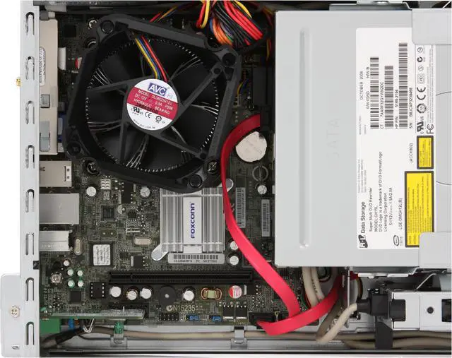 Alt view image 11 of 19 - HP Desktop PC Pavilion Slimline S3720F(FQ567AA) Intel Pentium E5200 4GB DDR2 500GB HDD NVIDIA GeForce 7100 Windows Vista Home Premium 64-bit