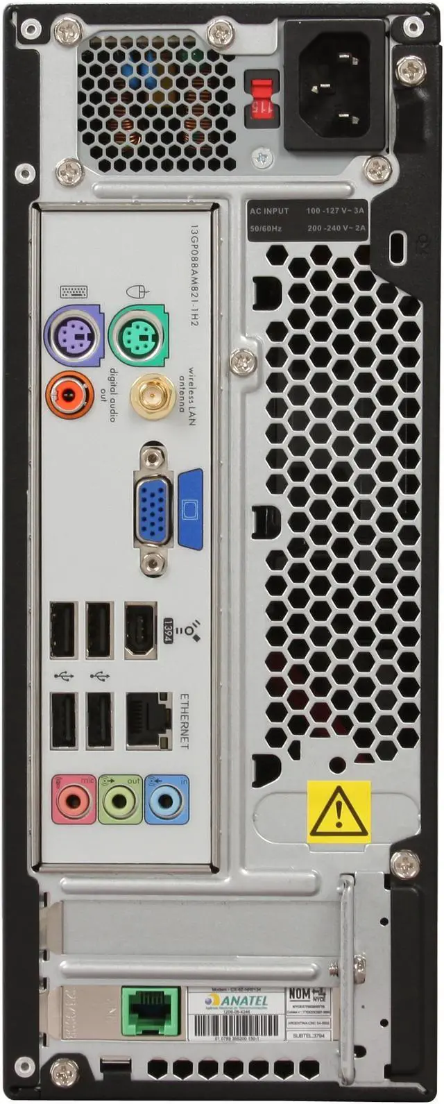 Alt view image 15 of 19 - HP Desktop PC Pavilion Slimline S3720F(FQ567AA) Intel Pentium E5200 4GB DDR2 500GB HDD NVIDIA GeForce 7100 Windows Vista Home Premium 64-bit