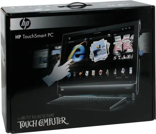 Alt view image 11 of 11 - HP Desktop PC TouchSmart IQ524(NC701AA) Intel Core 2 Duo T6400 4GB DDR2 500GB HDD 22" Windows Vista Home Premium 64-bit