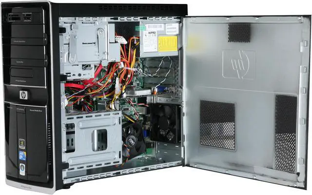 Alt view image 7 of 12 - HP Desktop PC Pavilion Elite E9160F(NP196AA#ABA) Intel Core 2 Quad Q9300 8GB DDR3 1TB HDD NVIDIA GeForce GT 230 Windows Vista Home Premium 64-bit