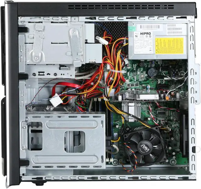 Alt view image 8 of 12 - HP Desktop PC Pavilion Elite E9160F(NP196AA#ABA) Intel Core 2 Quad Q9300 8GB DDR3 1TB HDD NVIDIA GeForce GT 230 Windows Vista Home Premium 64-bit