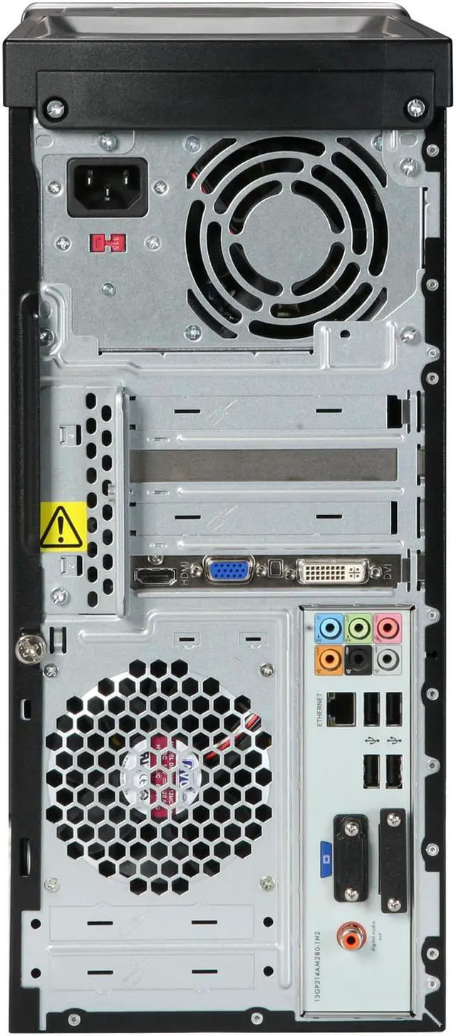 Alt view image 10 of 12 - HP Desktop PC Pavilion Elite E9160F(NP196AA#ABA) Intel Core 2 Quad Q9300 8GB DDR3 1TB HDD NVIDIA GeForce GT 230 Windows Vista Home Premium 64-bit