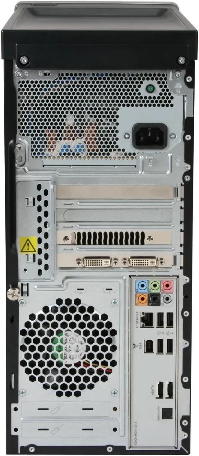 Alt view image 10 of 11 - HP Desktop PC Pavilion Elite E9180F(NP267AA#ABA) Intel Core i7-920 9GB DDR3 1TB HDD NVIDIA GeForce GTS 250 Windows Vista Home Premium 64-bit