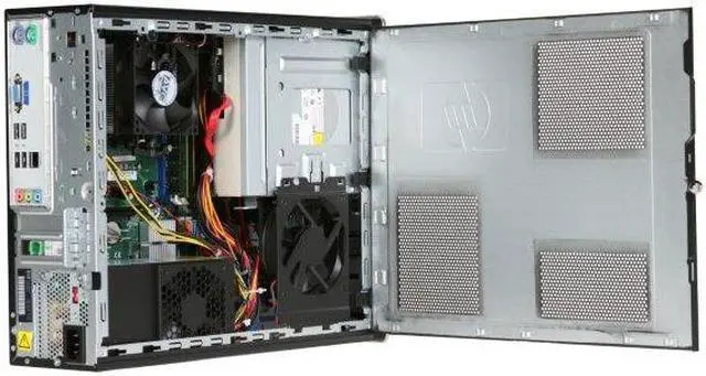 Alt view image 5 of 8 - HP Desktop PC Pavilion Slimline S5120F (NP187AA#ABA) AMD Athlon X2 7750 4GB DDR2 500GB HDD NVIDIA GeForce 6150 SE Windows Vista Home Premium 64-bit