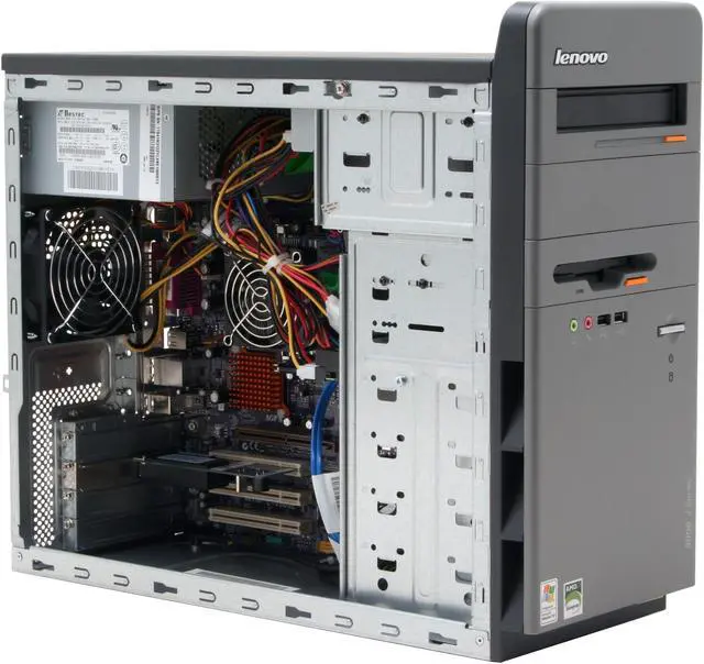 Alt view image 9 of 17 - Lenovo Desktop PC 3000 J105(8258J4U) 3000+ 256MB DDR 80GB HDD Windows XP Home