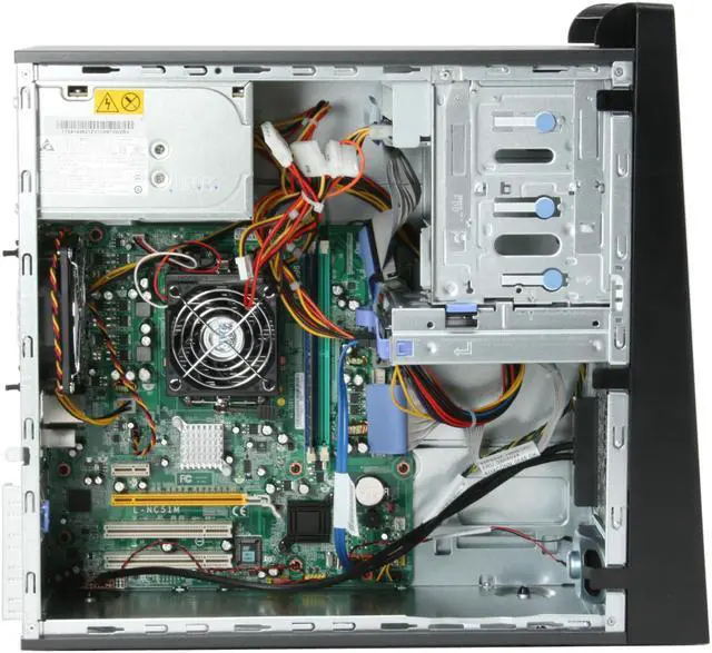 Alt view image 9 of 16 - ThinkCentre Desktop PC A60(870025U) 3500+(2.20 GHz) 512MB DDR2 80GB HDD NVIDIA GeForce 6100 Windows XP Professional
