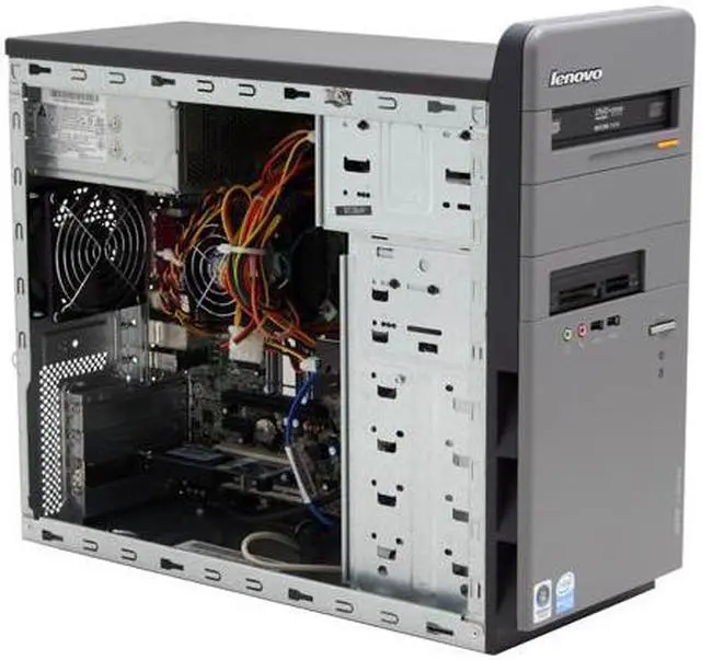 Alt view image 9 of 16 - Lenovo Desktop PC 3000 J110(73933GU) Intel Pentium D 925 1GB DDR2 250GB HDD Intel GMA 950 Windows Vista Home Premium