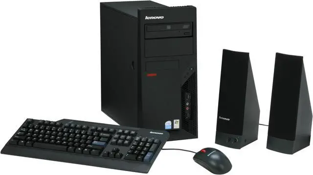ThinkCentre Desktop PC M55e(96372AU) Intel Pentium E2140 1GB DDR2 80GB ...