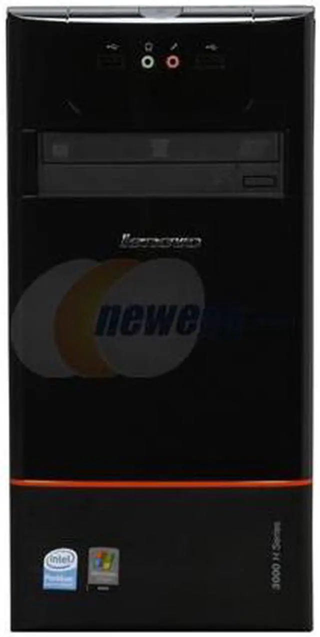 Alt view image 3 of 19 - Lenovo Desktop PC 3000 H Series H210-H3533 (57094408) Intel Pentium E2220 3GB DDR2 320GB HDD Intel GMA 3100 Windows Vista Home Premium