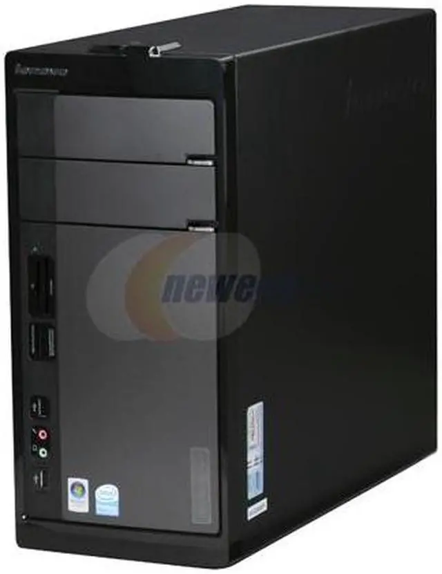 Alt view image 4 of 19 - Lenovo Desktop PC IdeaCentre K220-K3644B (57092255) Intel Pentium E5200 4GB DDR3 500GB HDD Intel GMA X4500 Windows Vista Home Premium 64-bit