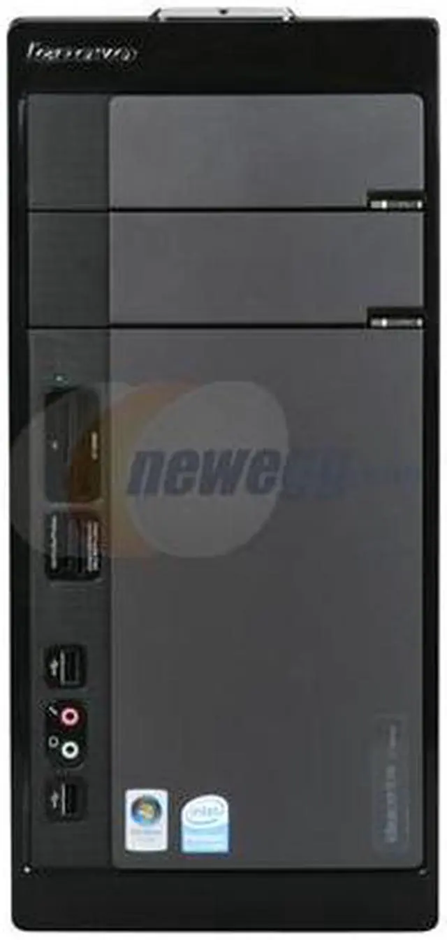 Alt view image 3 of 19 - Lenovo Desktop PC IdeaCentre K220-K3644B (57092255) Intel Pentium E5200 4GB DDR3 500GB HDD Intel GMA X4500 Windows Vista Home Premium 64-bit