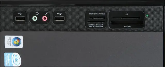 Alt view image 5 of 19 - Lenovo Desktop PC IdeaCentre K220-K3644B (57092255) Intel Pentium E5200 4GB DDR3 500GB HDD Intel GMA X4500 Windows Vista Home Premium 64-bit