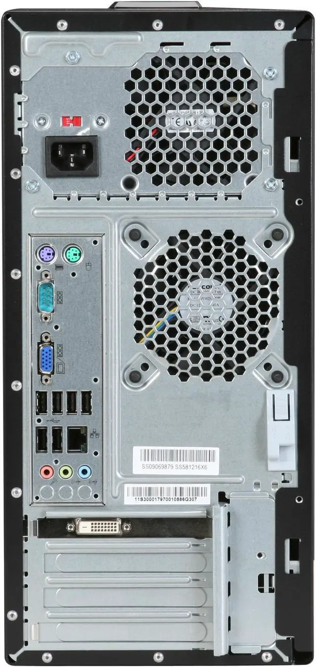 Alt view image 7 of 19 - Lenovo Desktop PC IdeaCentre K220-K3644B (57092255) Intel Pentium E5200 4GB DDR3 500GB HDD Intel GMA X4500 Windows Vista Home Premium 64-bit