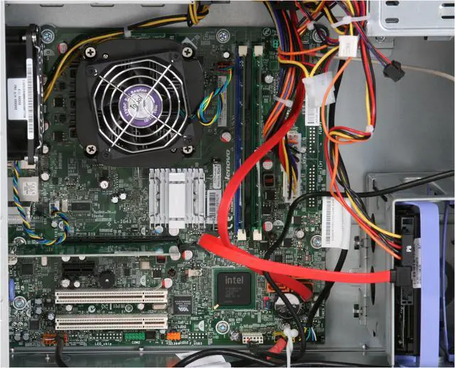 Alt view image 12 of 19 - Lenovo Desktop PC IdeaCentre K220-K3644B (57092255) Intel Pentium E5200 4GB DDR3 500GB HDD Intel GMA X4500 Windows Vista Home Premium 64-bit