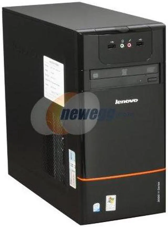 Alt view image 3 of 4 - Lenovo Desktop PC IdeaCentre H200 H1011X(53571WU) Intel Atom 230 1GB DDR2 160GB HDD Intel GMA 950 Windows XP Home