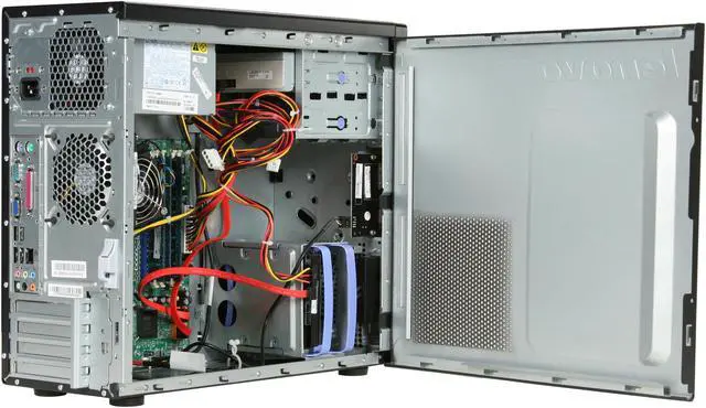 Alt view image 5 of 9 - Lenovo Desktop PC IdeaCentre K230(5359-4GU) Intel Core 2 Quad Q8200 6GB DDR2 640GB HDD Intel GMA 3100 Windows Vista Home Premium 64-bit