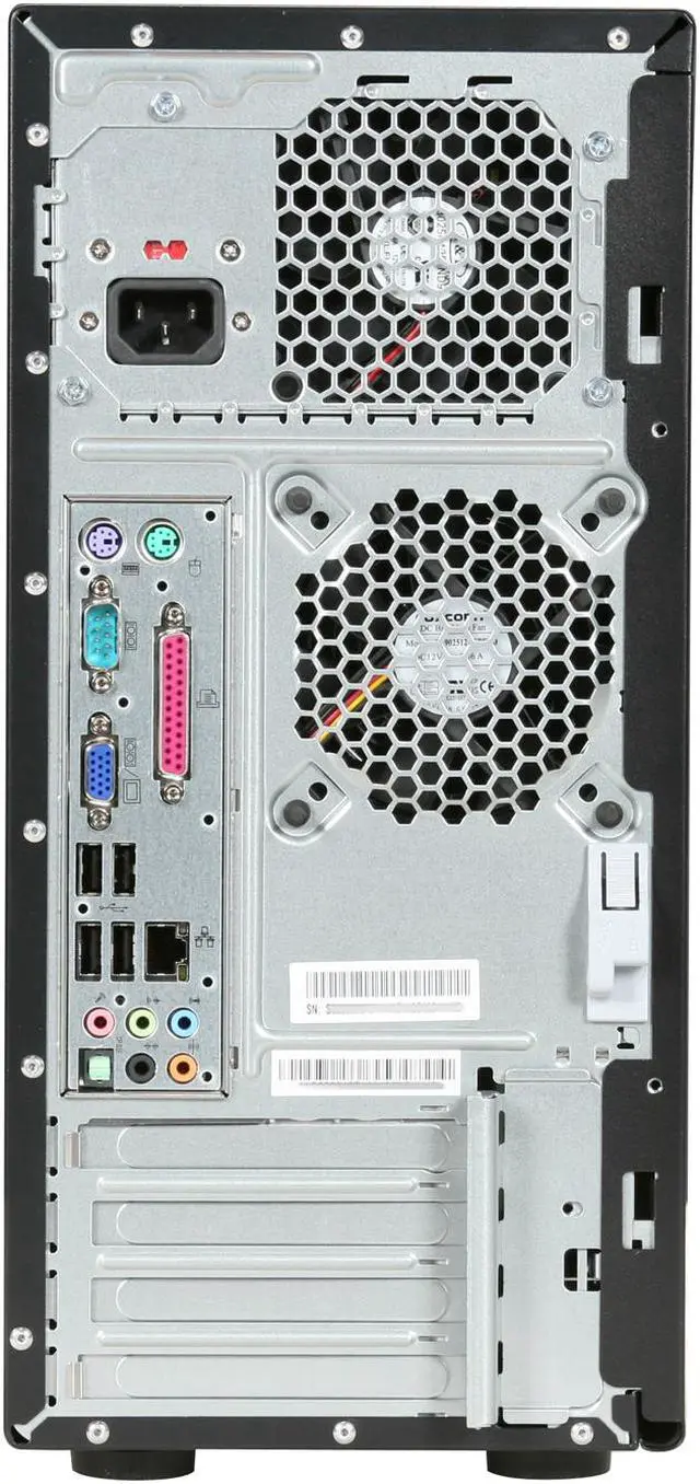 Alt view image 8 of 9 - Lenovo Desktop PC IdeaCentre K230(5359-4GU) Intel Core 2 Quad Q8200 6GB DDR2 640GB HDD Intel GMA 3100 Windows Vista Home Premium 64-bit