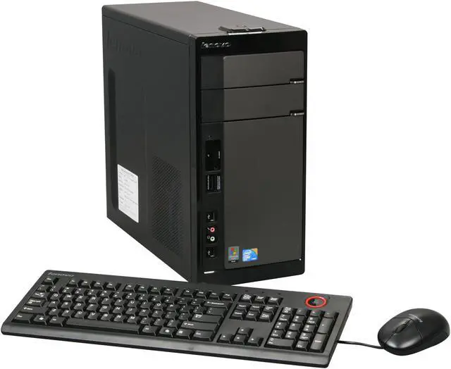 Main image of Lenovo Desktop PC IdeaCentre K230(5359-4PU) Intel Core 2 Quad Q8200 6GB DDR2 640GB HDD Intel GMA 3100 Windows Vista Home Premium 64-bit