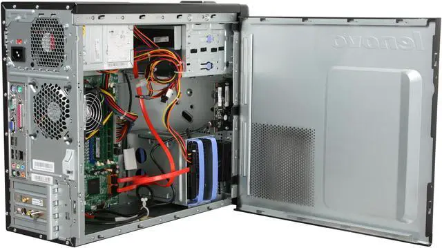 Alt view image 5 of 10 - Lenovo Desktop PC IdeaCentre K230(5359-4PU) Intel Core 2 Quad Q8200 6GB DDR2 640GB HDD Intel GMA 3100 Windows Vista Home Premium 64-bit