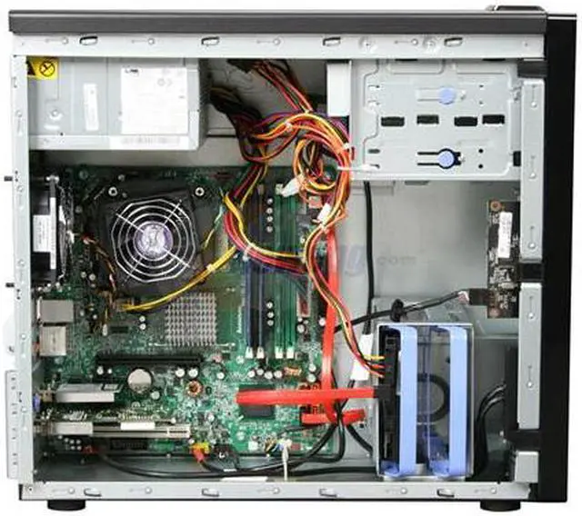 Alt view image 6 of 10 - Lenovo Desktop PC IdeaCentre K230(5359-4PU) Intel Core 2 Quad Q8200 6GB DDR2 640GB HDD Intel GMA 3100 Windows Vista Home Premium 64-bit