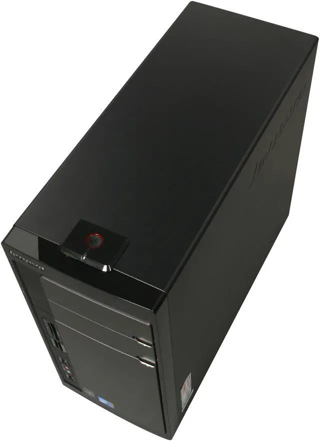 Alt view image 8 of 10 - Lenovo Desktop PC IdeaCentre K230(5359-4PU) Intel Core 2 Quad Q8200 6GB DDR2 640GB HDD Intel GMA 3100 Windows Vista Home Premium 64-bit