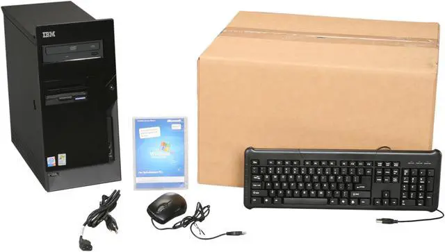 Alt view image 9 of 9 - IBM Desktop PC ThinkCentre M50 (8189-58U) 3.2GHz 512MB DDR 40GB HDD Intel Extreme Graphics 2 Windows XP Professional