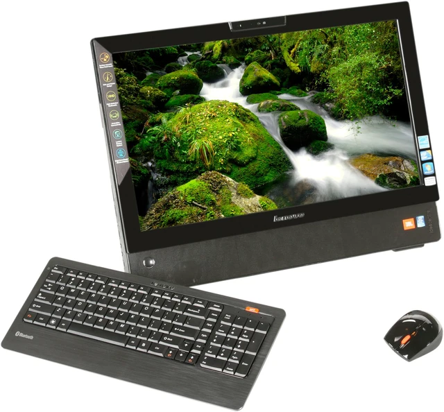 Main image of Lenovo Desktop PC IdeaCentre A700(4024-1AU) Intel Core i7-720QM 4GB DDR3 1TB HDD 23" Touchscreen Windows 7 Home Premium 64-bit