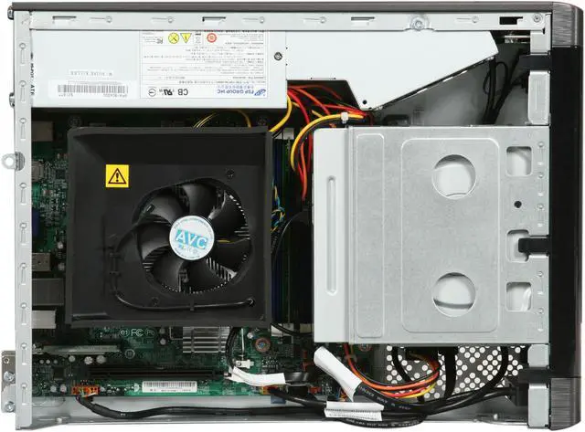 Alt view image 4 of 7 - Lenovo Desktop PC IdeaCentre H320(4041-1DU) Intel Core i3-550 4GB DDR3 1TB HDD Intel HD Graphics Windows 7 Home Premium 64-bit