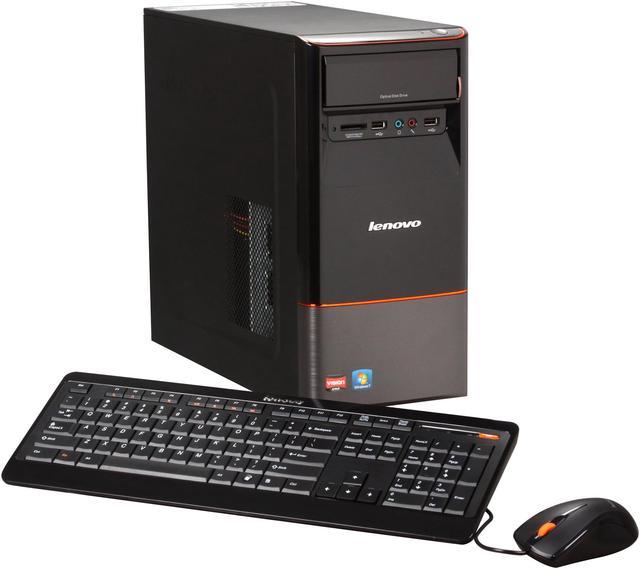 Lenovo Desktop PC H405 7723 1DU Athlon II X4 645 3.10GHz 6GB DDR3 1TB HDD ATI Radeon 3000 graphics Windows 7 Home Premium 64 bit