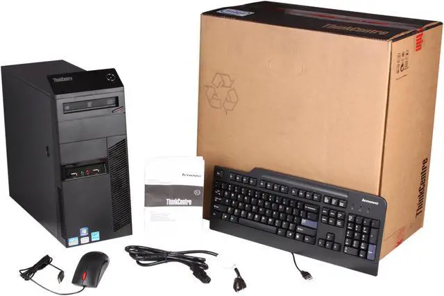 Alt view image 9 of 9 - ThinkCentre Desktop PC M91p (7052A7U) Intel Core i5-2400 4GB DDR3 500GB HDD Intel HD Graphics 2000 Windows 7 Professional 64-bit