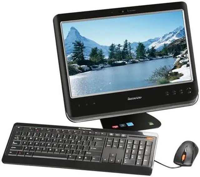 Main image of Lenovo All-in-One PC C205 (77291LU) AMD E-350 2GB DDR3 320GB HDD AMD Radeon HD 6310 Windows 7 Home Premium 64-bit