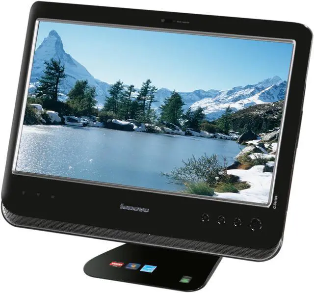 Alt view image 3 of 7 - Lenovo All-in-One PC C205 (77291LU) AMD E-350 2GB DDR3 320GB HDD AMD Radeon HD 6310 Windows 7 Home Premium 64-bit