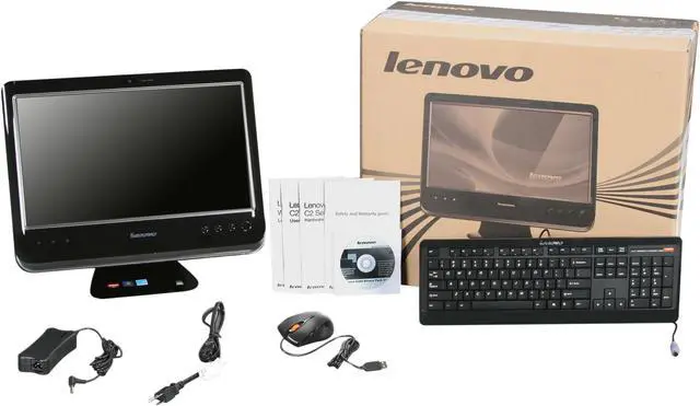 Alt view image 7 of 7 - Lenovo All-in-One PC C205 (77291LU) AMD E-350 2GB DDR3 320GB HDD AMD Radeon HD 6310 Windows 7 Home Premium 64-bit