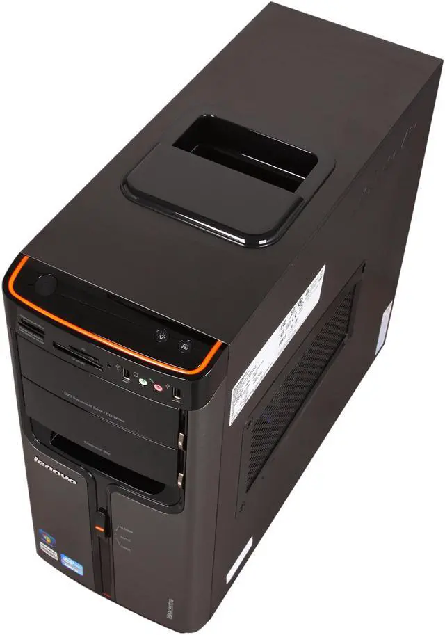 Alt view image 9 of 10 - Lenovo Desktop PC IdeaCentre K330B (77471QU) Intel Core i5-2310 8GB DDR3 1.5TB HDD AMD Radeon HD 6450 (1 GB) Windows 7 Home Premium 64-bit