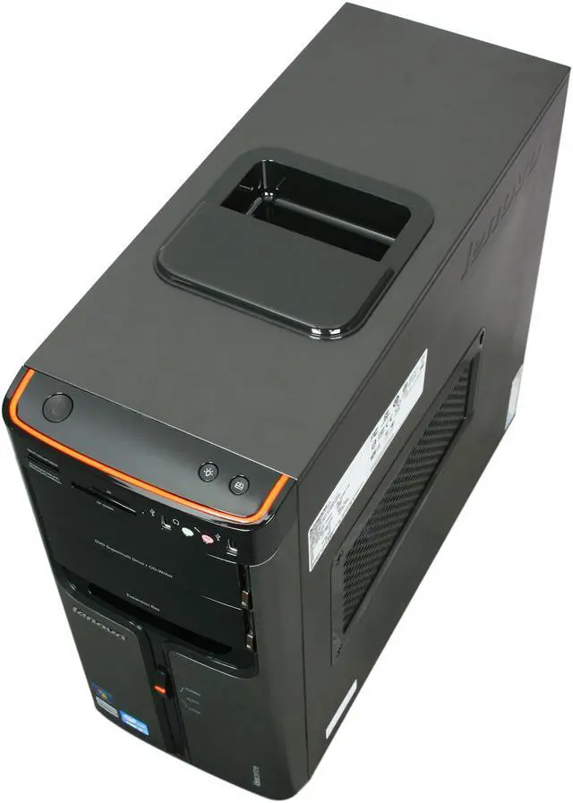 Alt view image 8 of 10 - Lenovo Desktop PC IdeaCentre K330B (77471GU) Intel Core i7-2600 8GB DDR3 1.5TB HDD AMD Radeon HD 6450 (1 GB) Windows 7 Home Premium 64-bit