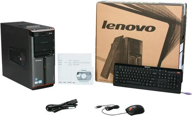 Alt view image 10 of 10 - Lenovo Desktop PC IdeaCentre K330B (77471GU) Intel Core i7-2600 8GB DDR3 1.5TB HDD AMD Radeon HD 6450 (1 GB) Windows 7 Home Premium 64-bit