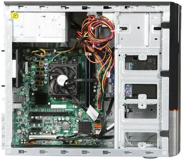 Alt view image 6 of 9 - Lenovo Desktop PC H405 (77231LU) 4GB DDR3 1TB HDD ATI Radeon 3000 Windows 7 Home Premium 64-bit