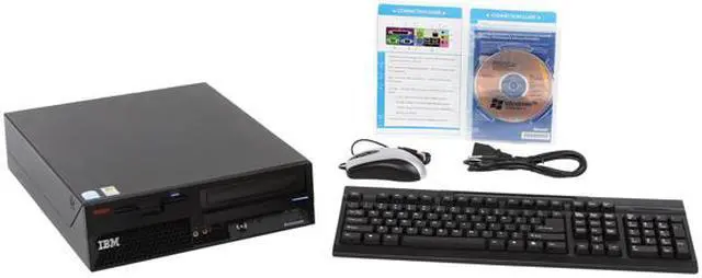 Alt view image 2 of 2 - ThinkCentre Desktop PC 8808/3.4/2G/750/W7HP 3.40GHz 2GB DDR2 160GB HDD Intel GMA 3000 Windows 7 Home Premium 32-Bit