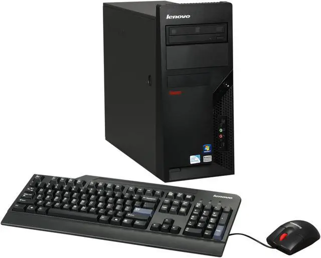 Main image of ThinkCentre Desktop PC M58 (7244A39) Intel Pentium E6600 2GB DDR3 500GB HDD Intel GMA 4500 Windows 7 Home Premium 32-Bit