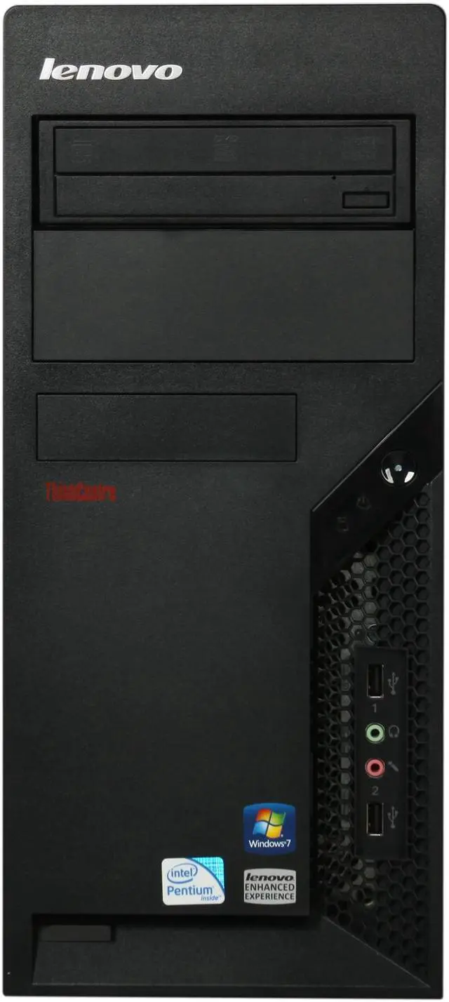 Alt view image 2 of 9 - ThinkCentre Desktop PC M58 (7244A39) Intel Pentium E6600 2GB DDR3 500GB HDD Intel GMA 4500 Windows 7 Home Premium 32-Bit