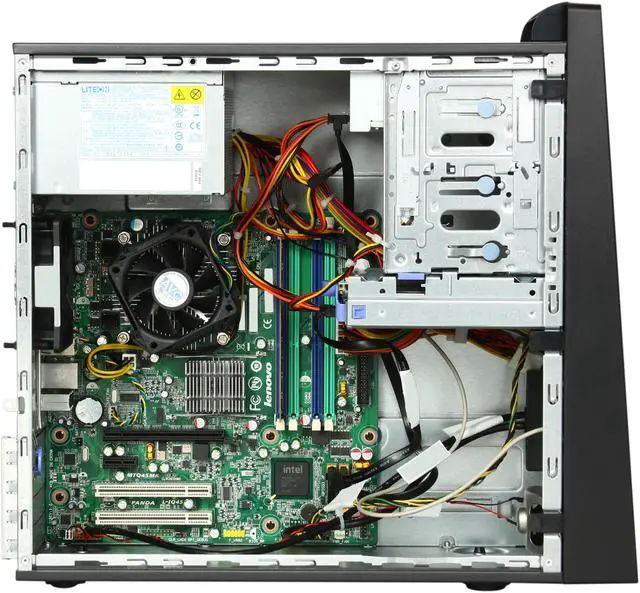 Alt view image 6 of 9 - ThinkCentre Desktop PC M58 (7244A39) Intel Pentium E6600 2GB DDR3 500GB HDD Intel GMA 4500 Windows 7 Home Premium 32-Bit