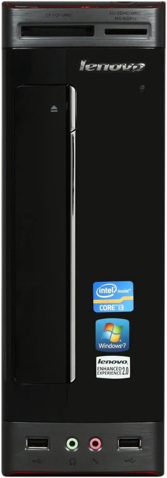 Alt view image 2 of 13 - Lenovo Desktop PC IdeaCentre H330 (77805PU) Intel Core i3-2120 4GB DDR3 500GB HDD Intel HD Graphics 2000 Windows 7 Home Premium 64-Bit