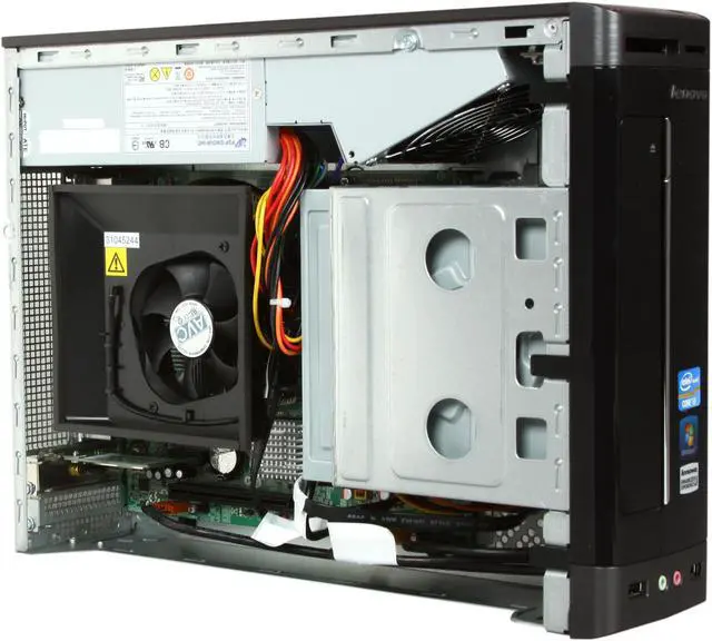 Alt view image 7 of 13 - Lenovo Desktop PC IdeaCentre H330 (77805PU) Intel Core i3-2120 4GB DDR3 500GB HDD Intel HD Graphics 2000 Windows 7 Home Premium 64-Bit