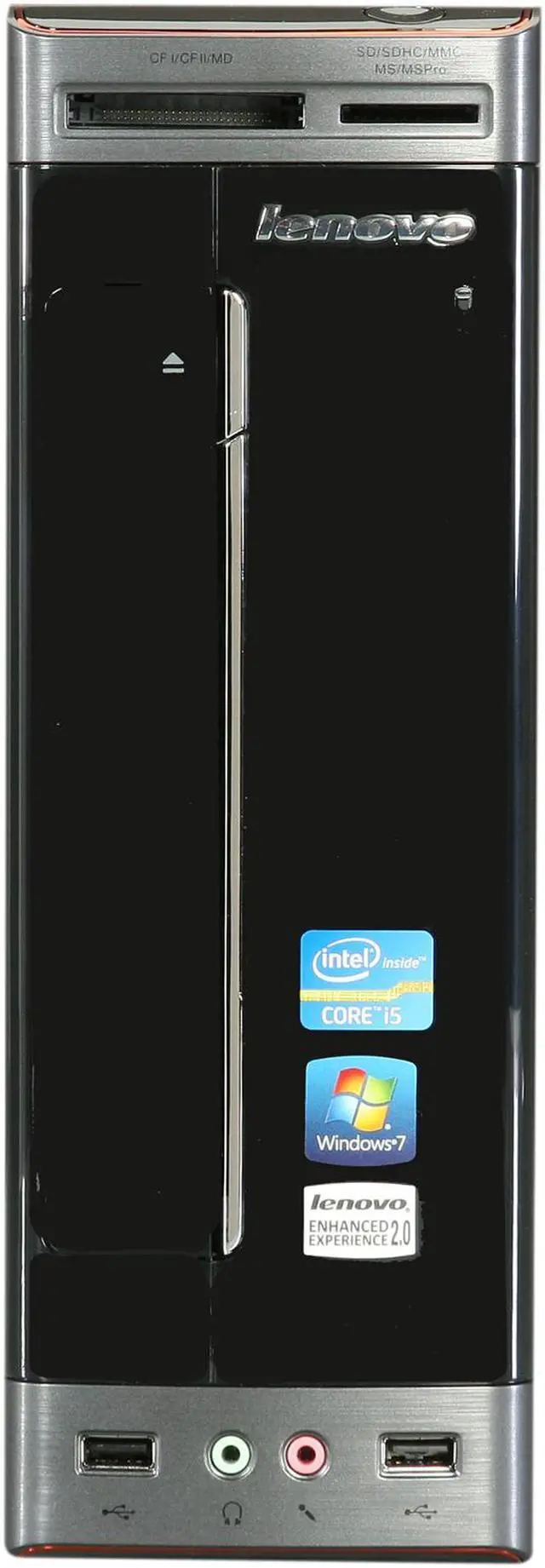 Alt view image 2 of 9 - Lenovo Desktop PC IdeaCentre H330 (77805QU) Intel Core i5-2320 6GB DDR3 500GB HDD Intel HD Graphics 2000 Windows 7 Home Premium 64-Bit